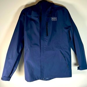 NEW Peter Manning tech rain jacket in blue